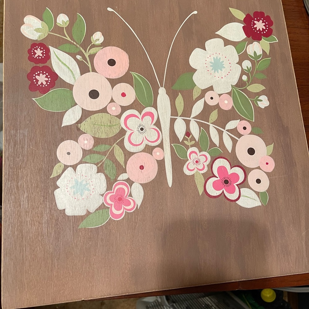 Pottery Barn Kids Wood Painting